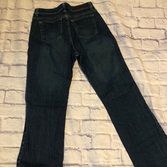 Lee Dark Denim Boot Cut Jeans - 10 Medium - Picture 2 of 9